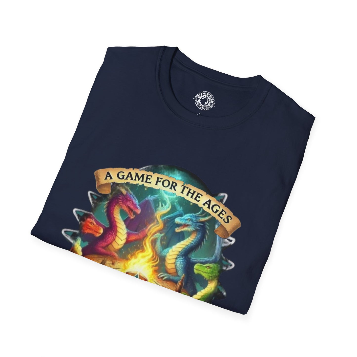 Houses & Humans Unisex Cotton Crew Tee - A Game for the Ages Fantasy RPG Parody
