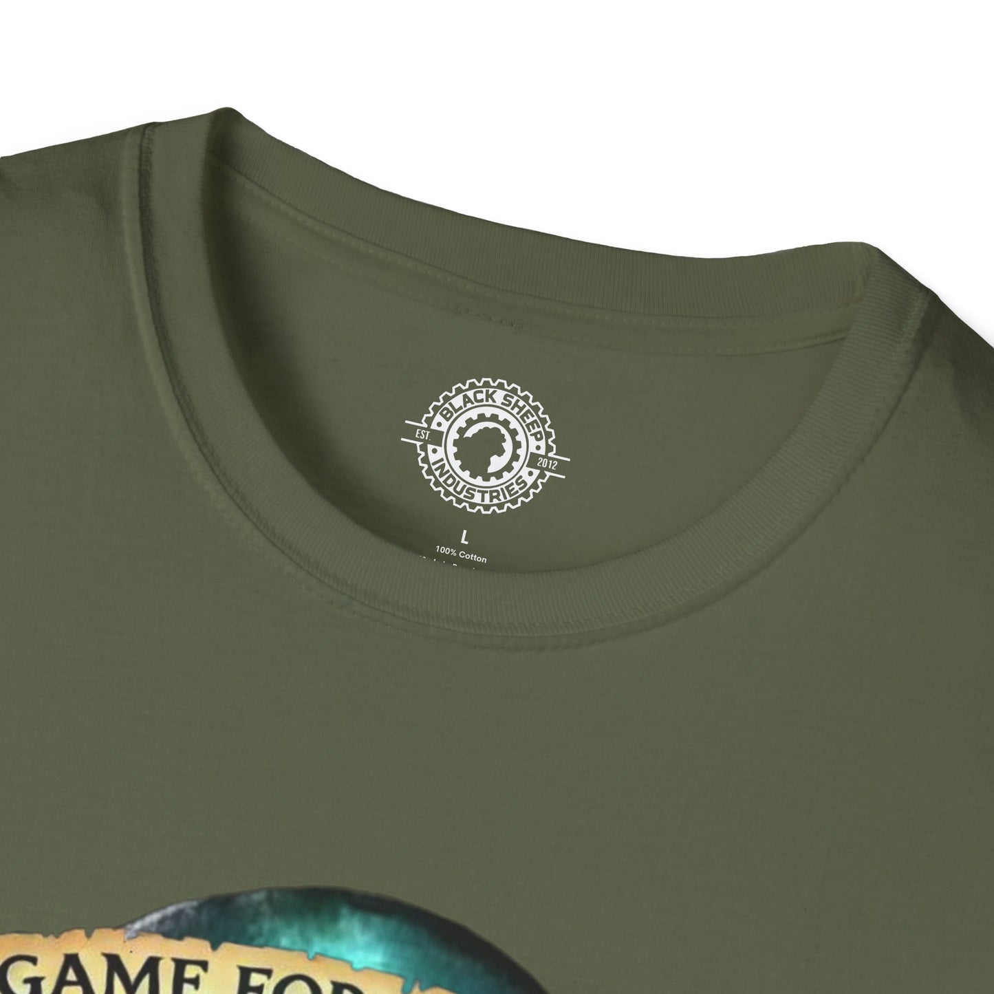 Houses & Humans Unisex Cotton Crew Tee - A Game for the Ages Fantasy RPG Parody