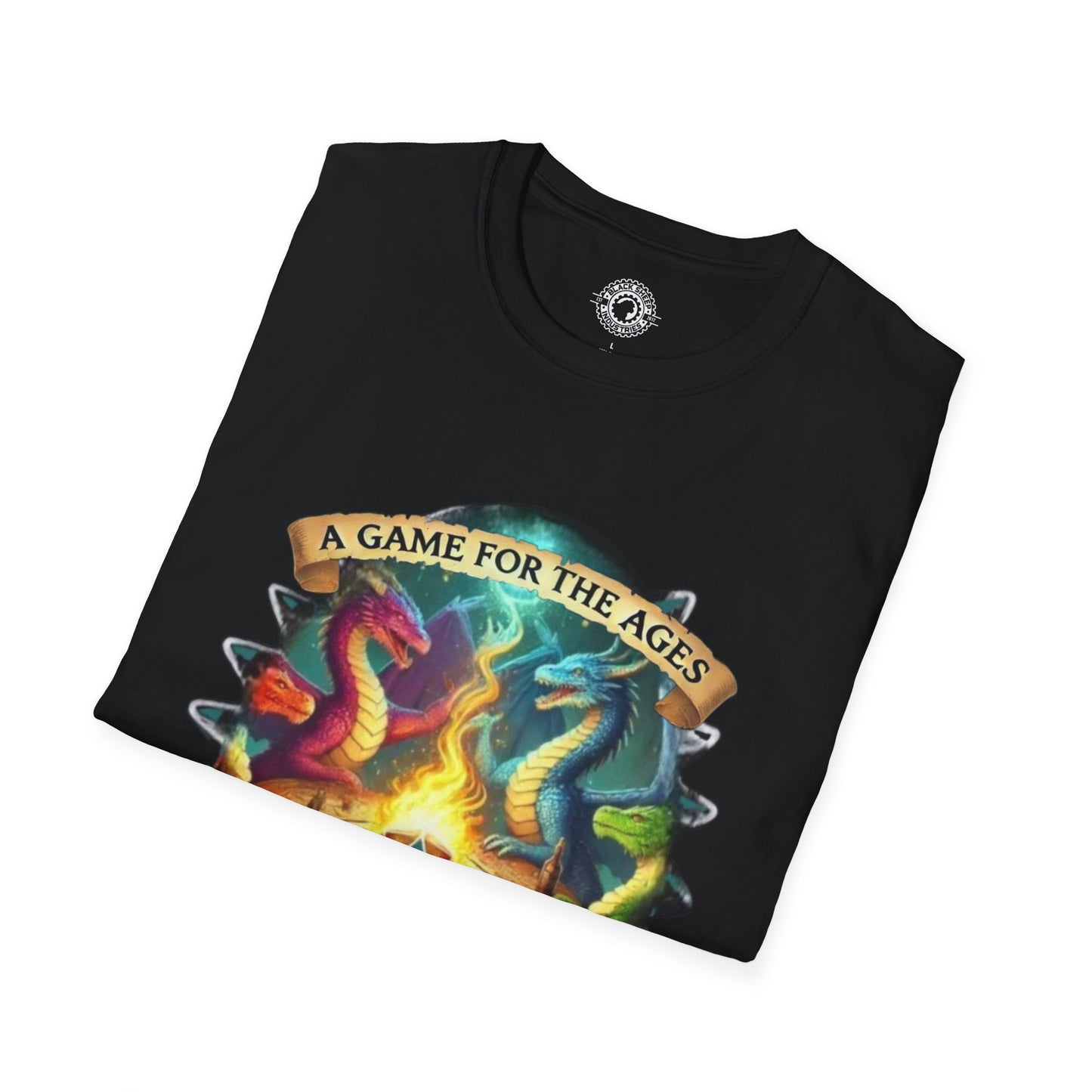 Houses & Humans Unisex Cotton Crew Tee - A Game for the Ages Fantasy RPG Parody