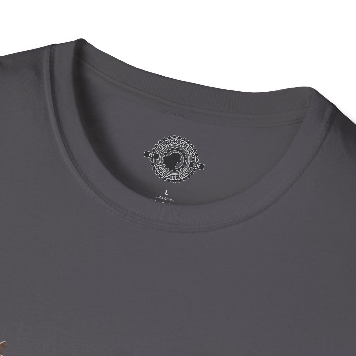Armored Dog Warrior - Unisex Softstyle T-Shirt