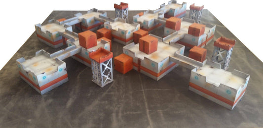Crimson Shroud Table Set - Sturdy Beginner Terrain for Wargaming - Blacksheep Industries Laser & Design