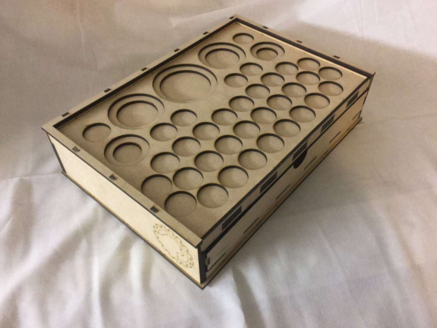 Skirmish Tournament Box Biker - Streamline Your Gaming Experience with Modular MDF Design by Blacksheep Industries - Blacksheep Industries Laser & Design