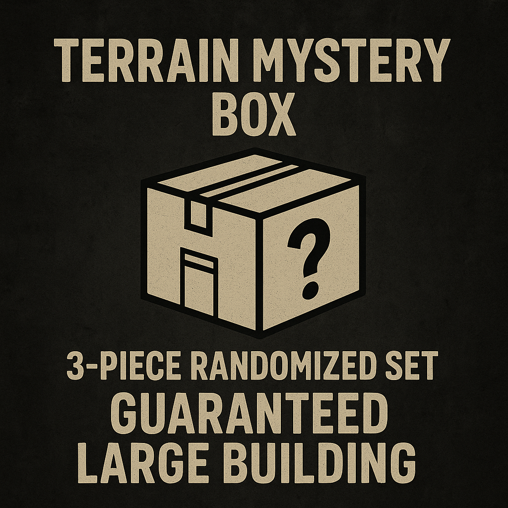 Terrain Mystery Box – 3-Piece Randomized Set | Guaranteed Large Building