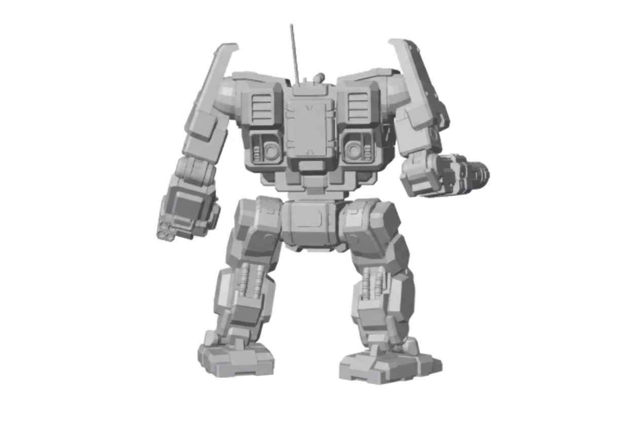 Awesome AWS-8Q BattleTech Resin Miniature | Inner Sphere Assault BattleMech | Blacksheep Industries