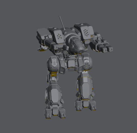 Black Lanner BLK-Prime4 BattleTech Miniature