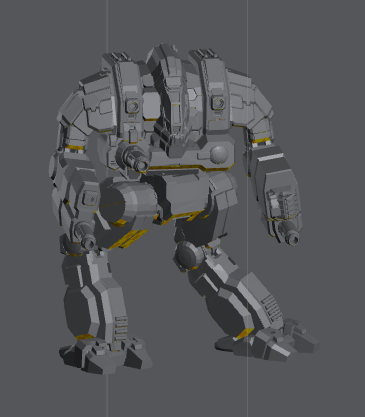 Cataphract CTF-IM – BattleTech Miniature Resin Printed Model | Inner Sphere Heavy BattleMech - Blacksheep Industries