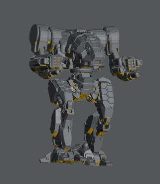 Cestus V3-6Z – BattleTech Miniature Resin Printed Model | Inner Sphere Heavy BattleMech - Blacksheep Industries