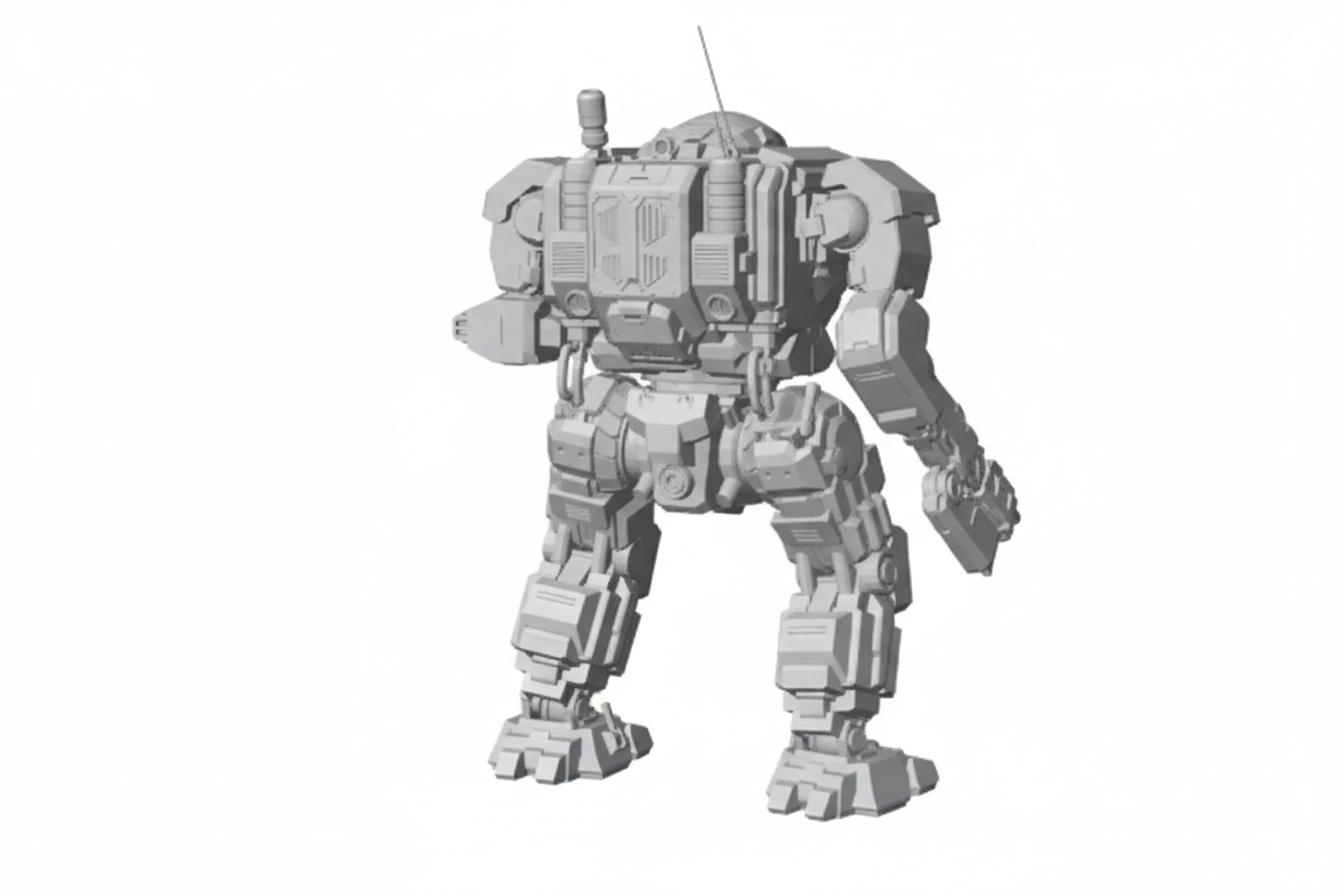 Berserker BRZ-A3 BattleTech Resin Miniature | Inner Sphere Assault BattleMech | Blacksheep Industries