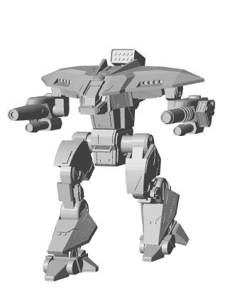 Bruin BattleTech Mech Resin Miniature | Clan Heavy BattleMech | Blacksheep Industries - Blacksheep Industries