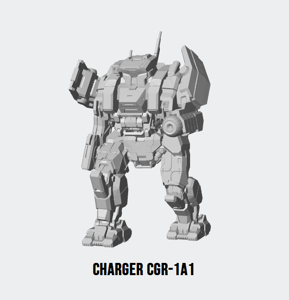 Charger CGR-1A1 BattleTech Miniature