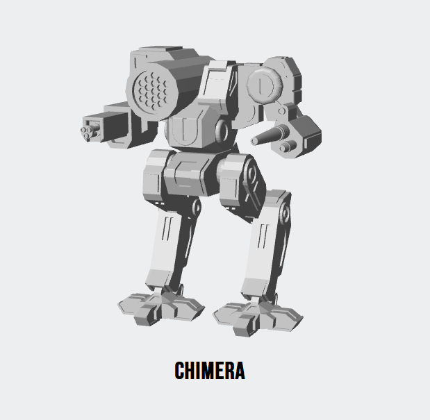 Chimera CMA-1S BattleTech Miniature