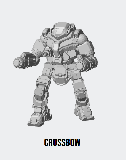 Crossbow CRS-6B – BattleTech Miniature Resin Printed Model | Clan Heavy BattleMech