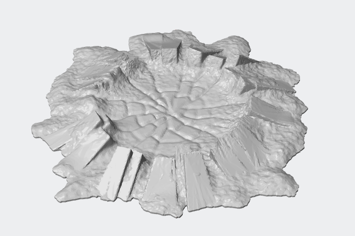 Crater Terrain Set - Wargaming Terrain