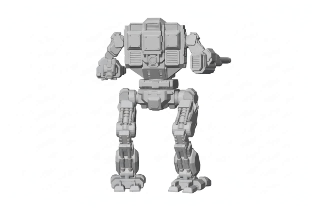 Avatar AV1-O BattleTech Resin Miniature | Inner Sphere Heavy OmniMech | Blacksheep Industries