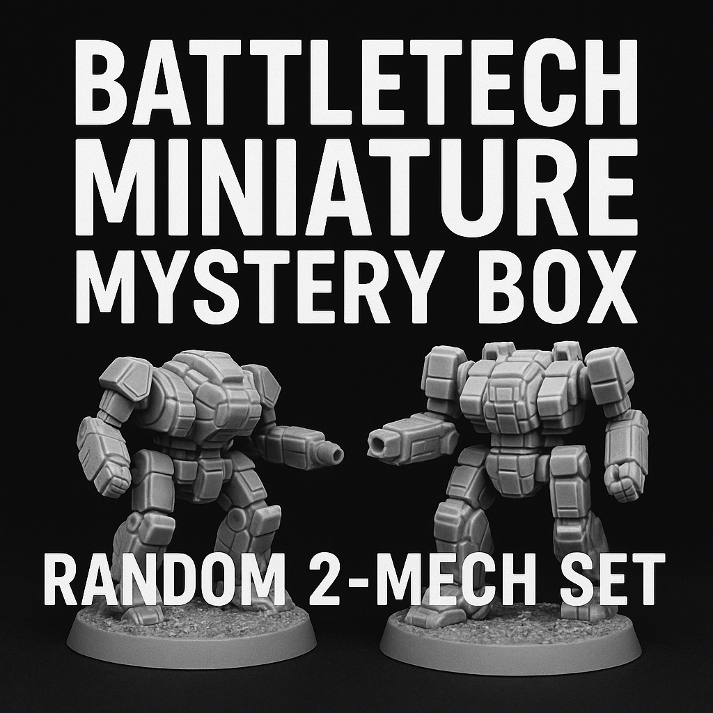 BattleTech Miniature Mystery Box – Random 2-Mech Set