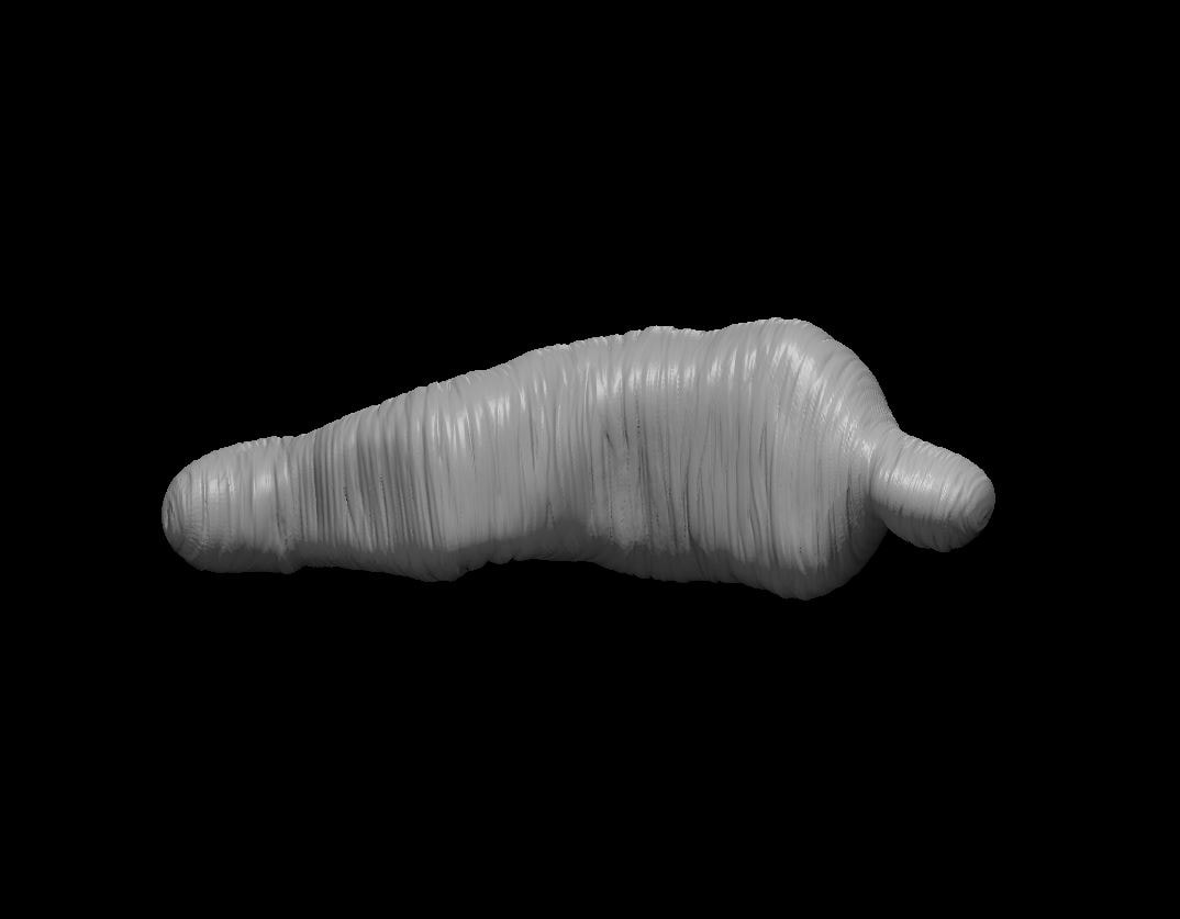 Body in Spider Webs Miniature for D&D, Pathfinder, and RPGs - 28mm Scale - Sizes: Small to Colossal - Blacksheep Industries Laser & Design