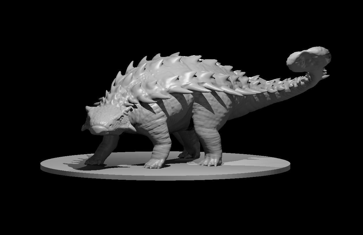 Dinosaur: Ankylosaurus - RPG Miniature