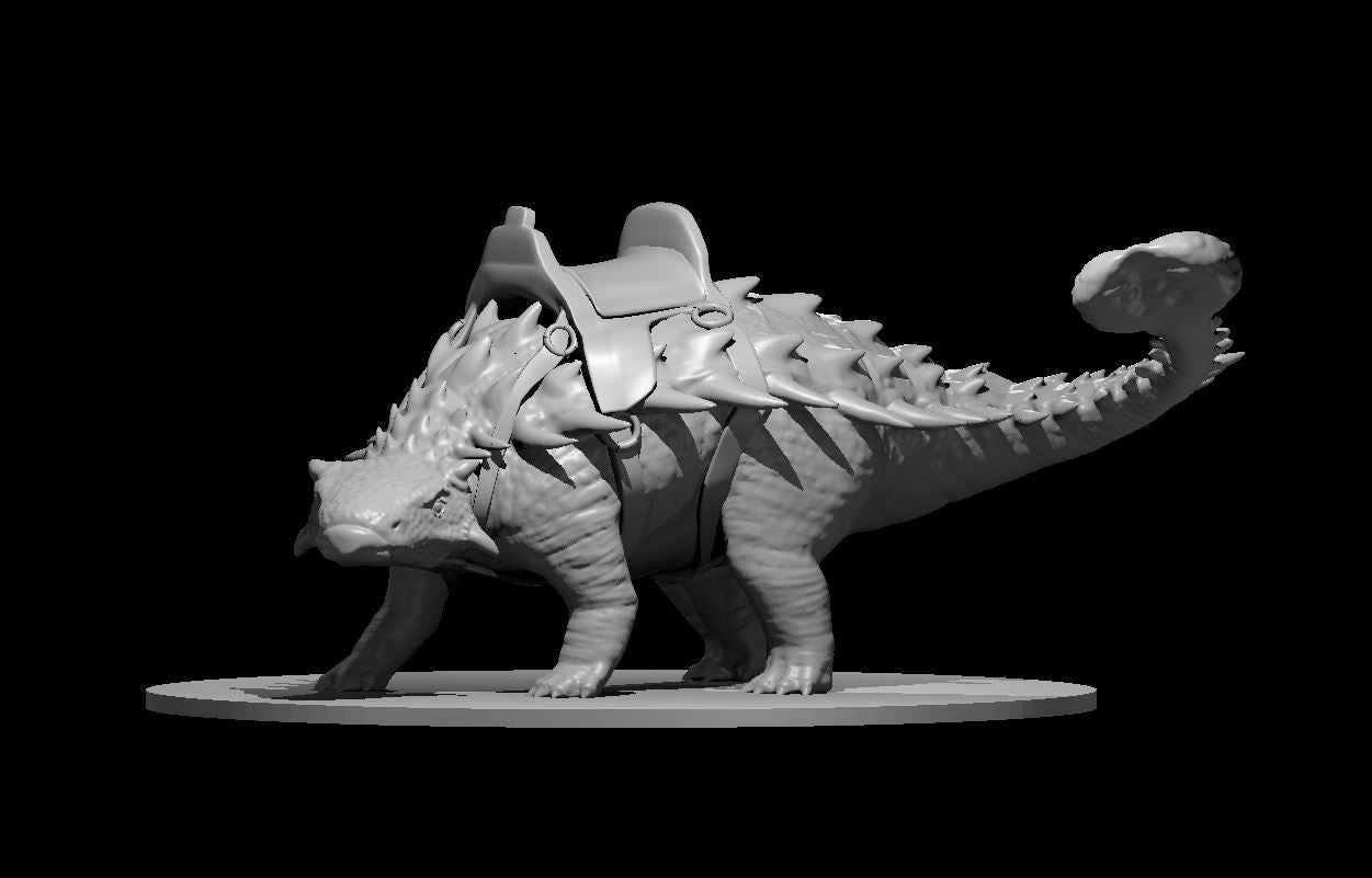Dinosaur: Ankylosaurus - RPG Miniature