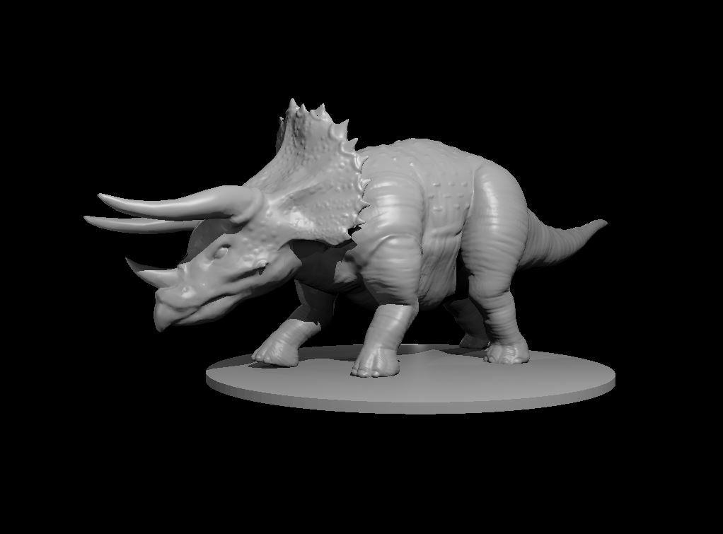 Dinosaur: Triceratops - RPG Miniature