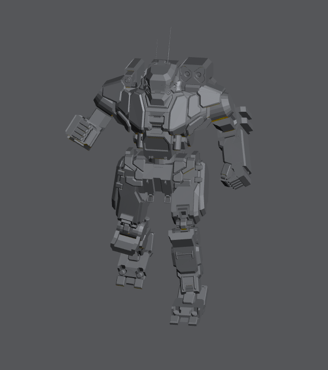 Fireball V1 – BattleTech Miniature Resin Printed Model | Inner Sphere Light BattleMech