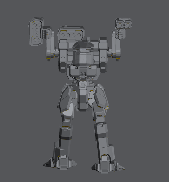 Fire Moth (Dasher) – BattleTech Miniature Resin Printed Model | Clan Light OmniMech