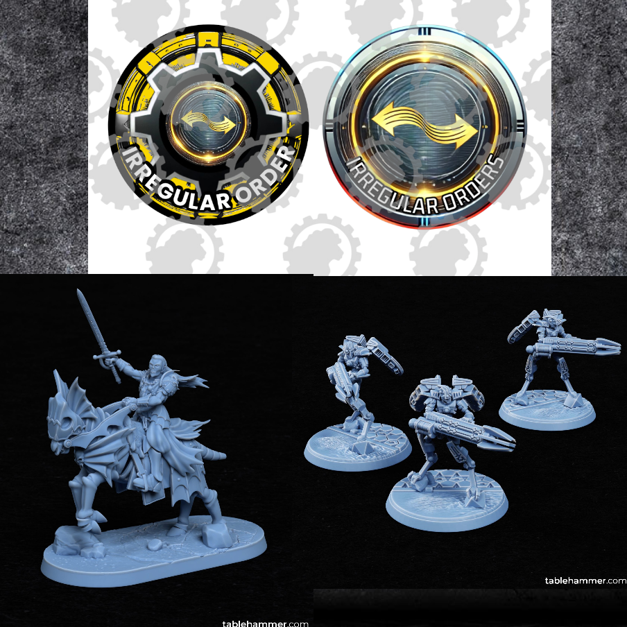 Rise and Roll, Blacksheep! New Infinity Tokens & Tablehammer Models Await! - Blacksheep Industries