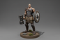 Goliath Male Barbarian 28mm Resin Miniature | 6 Poses | MZ4250 | Blacksheep Industries