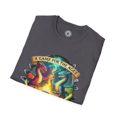 Houses & Humans Unisex Cotton Crew Tee - A Game for the Ages Fantasy RPG Parody
