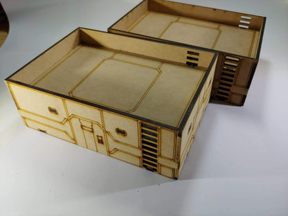 Cold Front Small Building A - Core Terrain for Wargaming - Blacksheep Industries Laser & Design