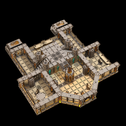 Modular Space Station – Complete Sci-Fi Table Terrain (4’×4’ Compatible)