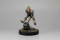 Halfling Male Barbarian Slamming Hammer Miniature – RPG Miniature for Dungeons & Dragons, Pathfinder, and Tabletop RPGs