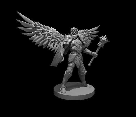 Aasimar Male Nature Cleric - Blacksheep Industries Laser & Design