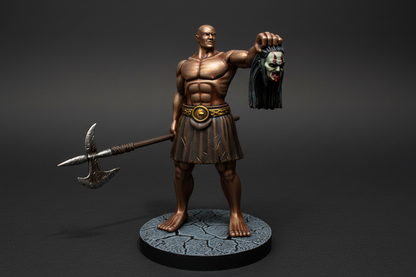 Goliath Male Barbarian 28mm Resin Miniature | 6 Poses | MZ4250 | Blacksheep Industries