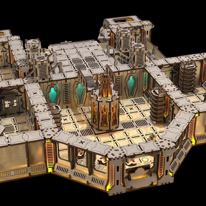 Modular Space Station – Complete Sci-Fi Table Terrain (4’×4’ Compatible)