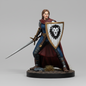 Human Female War Cleric (Sword & Shield) – RPG Miniature for Dungeons & Dragons, Pathfinder, and Tabletop RPGs