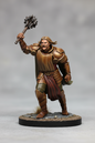 Human Male Cleric Charging (War Mace) – RPG Miniature for Dungeons & Dragons, Pathfinder, and Tabletop RPGs