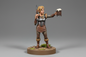 Halfling Female Barbarian Miniature – RPG Miniature for Dungeons & Dragons, Pathfinder, and Tabletop RPGs