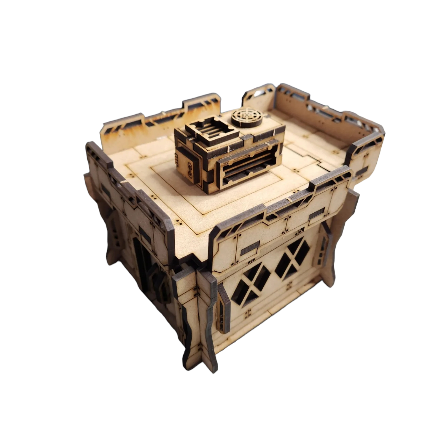 CPB01 Cyberpunk Building - Cyberpunk Stacks Series - Blacksheep Industries