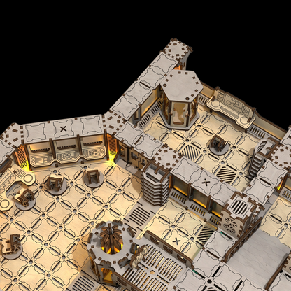 Modular Space Station – Complete Sci-Fi Table Terrain (4’×4’ Compatible)