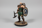 Human Male Barbarian Carrying Beer Barrel Miniature – RPG Miniature for Dungeons & Dragons, Pathfinder, and Tabletop RPGs