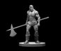 Human Male Barbarian with Halberd - Blacksheep Industries Laser & Design