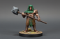 Dwarf Barbarian with Maul Miniature – RPG Miniature for Dungeons & Dragons, Pathfinder, and Tabletop RPGs