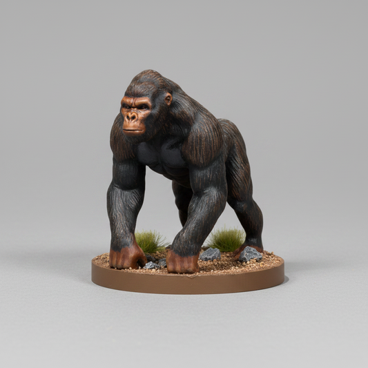 Ape RPG Miniature | D&D Pathfinder Jungle Beast Creature | Blacksheep Industries