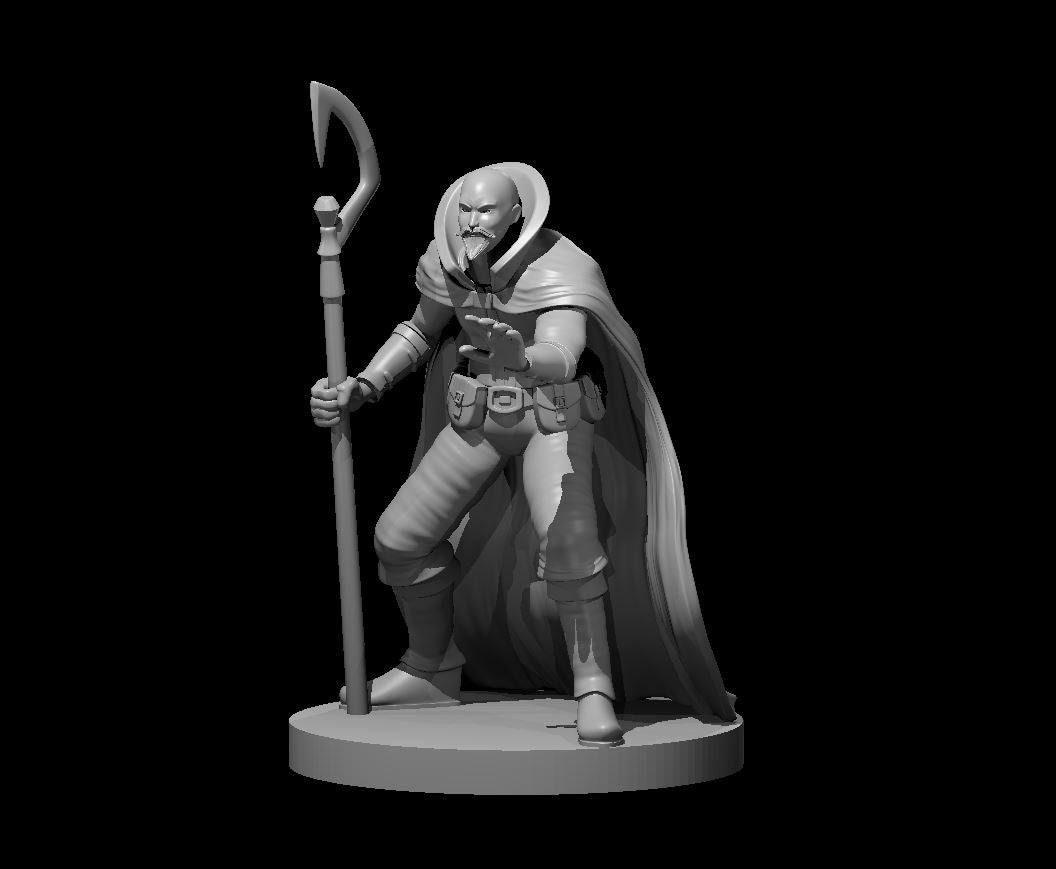 Arch Mage Male – RPG Miniature for Dungeons & Dragons, Pathfinder, and Tabletop RPGs