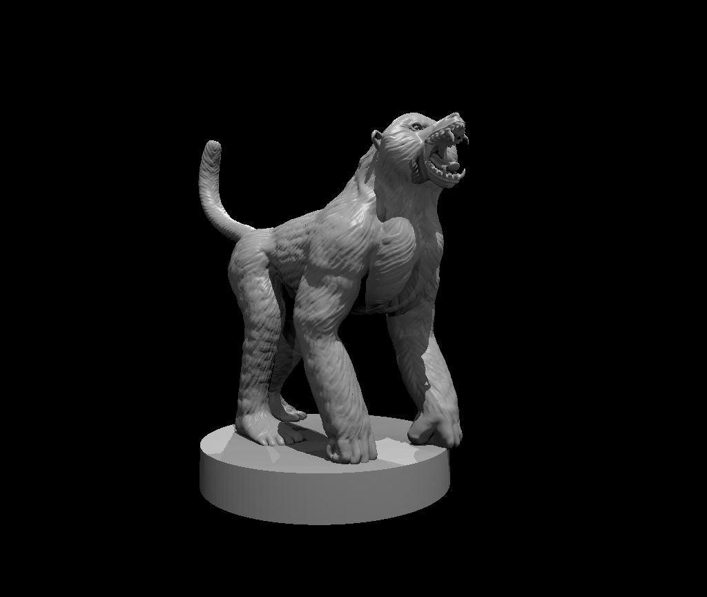 Baboon – RPG Miniature for Dungeons & Dragons, Pathfinder, and Tabletop RPGs