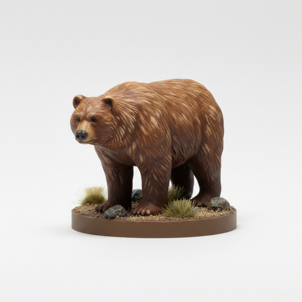 Black Bear RPG Miniature | D&D Pathfinder Forest Creature | Blacksheep Industries