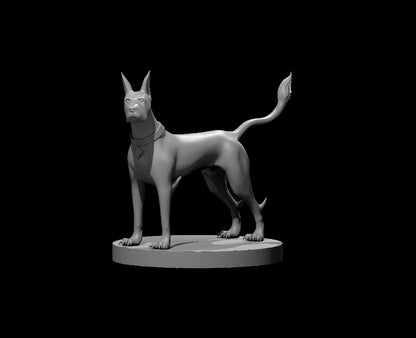 Blink Dog RPG Miniature | D&D Pathfinder Fey Creature | Blacksheep Industries - Blacksheep Industries