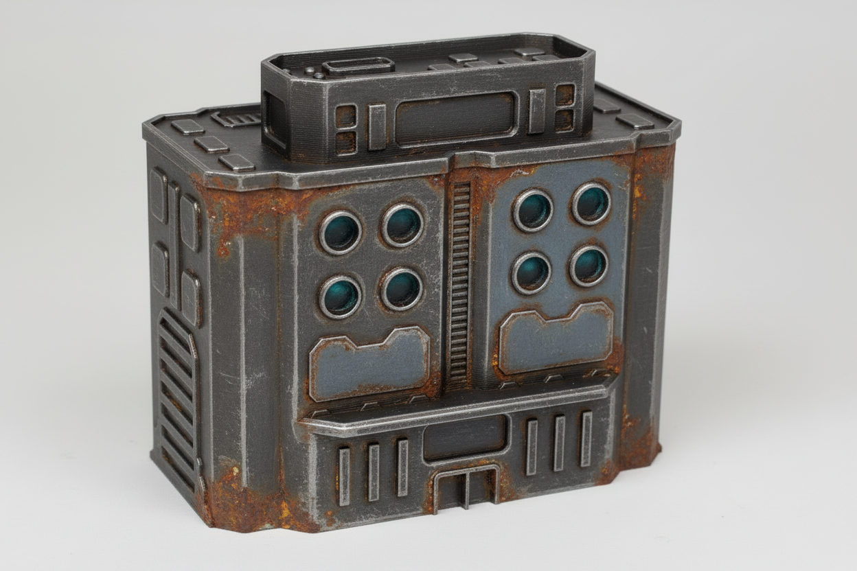 BattleTech City Building #1 – Resin Terrain for Tabletop Wargames