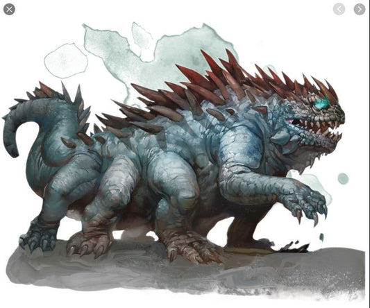 Basalisk - RPG Miniature