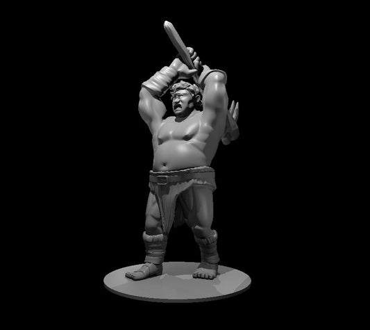 Cyclops (Club) – RPG Miniature for Dungeons & Dragons, Pathfinder, and Tabletop RPGs